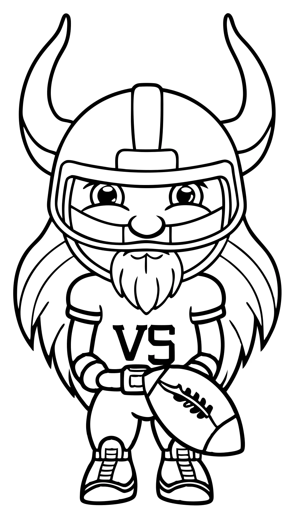 coloriages Minnesota Vikings